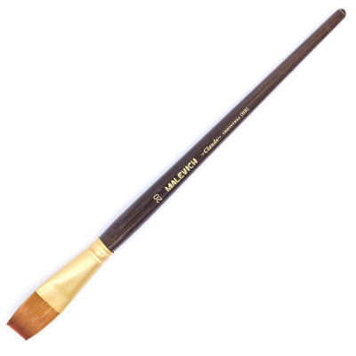 Кисть синтетика №20 плоская Малевичъ "Клод"