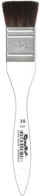 Кисть синтетика белка имитация №30 Roubloff "5F2Р" короткая ручка прозрачная
