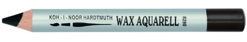 Карандаш акварельный восковой Koh-i-noor "8280" коричневый темный