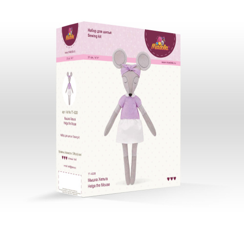?Наборы для изготовления игрушек "Miadolla" Мышка Хельга