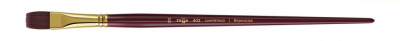 Кисть синтетика №20 плоская Гамма "Вернисаж" длинная ручка