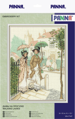 Набор для вышивания PANNA "Дамы на прогулке"