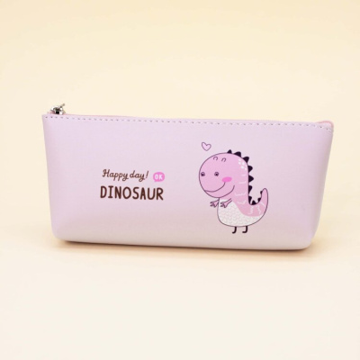 Пенал "Happy dinosaur", pink