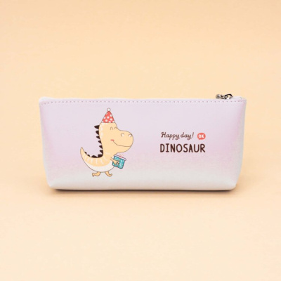 Пенал "Happy dinosaur", white