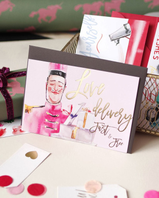Открытка "Love Delivery"