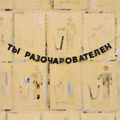 Гирлянда "ТЫ РАЗОЧАРОВАТЕЛЕН"