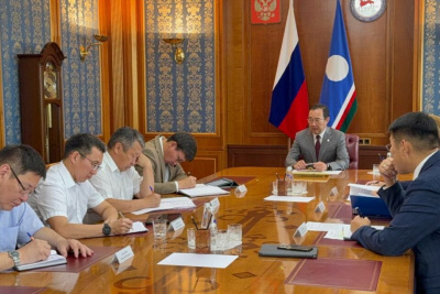 Айсен Николаев поставил задачи перед руководством правительства Якутии / ЯСИА   