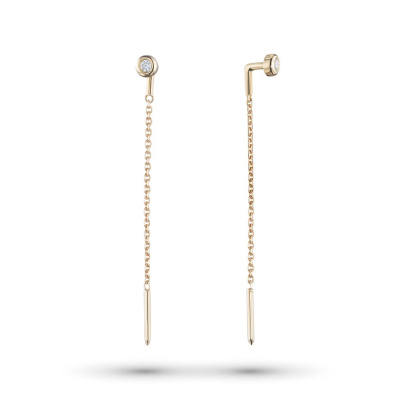 Серьги из желтого золота э0312сг08200351