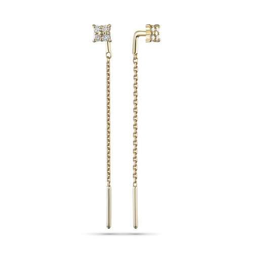 Серьги из желтого золота э0312сг08200364