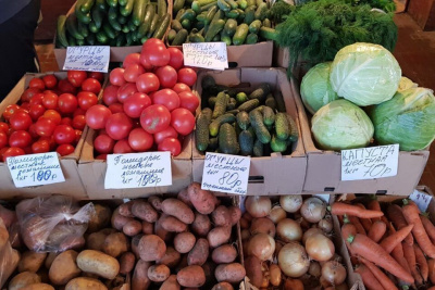 Обзор цен на Крестьянском рынке Якутска /  Якутск Якутск Республика Саха (Якутия)