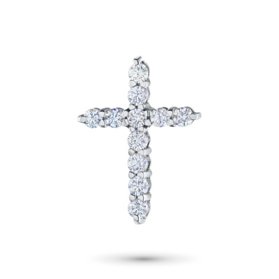 Подвеска из белого золота с бриллиантами э4701пд04201166