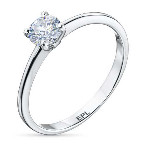 Помолвочное кольцо из белого золота э4012кц07132200_white