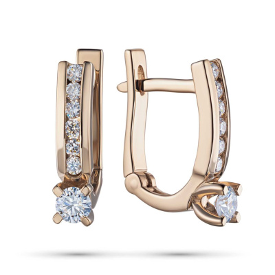 Серьги из красного золота э0212сг05090500_white