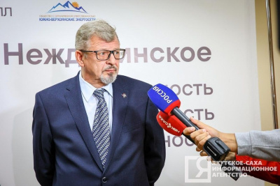 Масштабное строительство ЛЭП Хандыга — Нежданинское удалось завершить в сжатые сроки /    