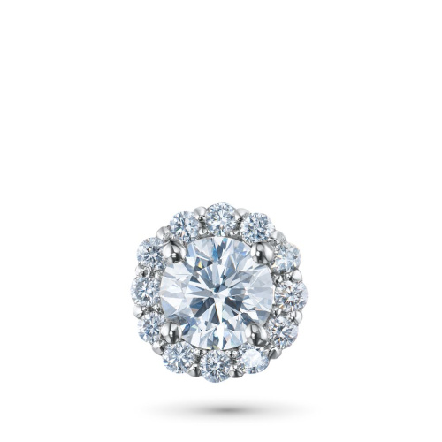 Классическая подвеска из белого золота э0912пд12220104_white