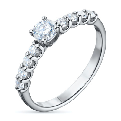 Кольцо из белого золота э0912кц05166500_white