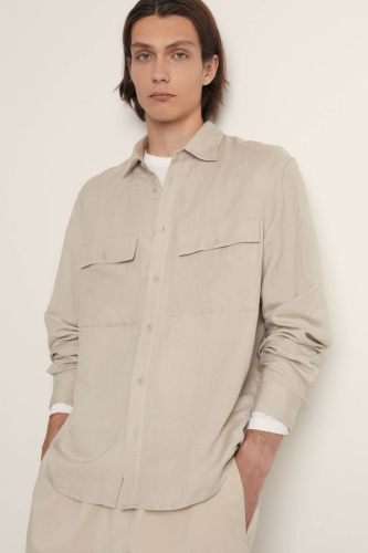 Рубашка с добавлением льна