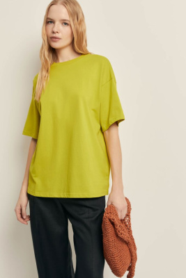 Оверсайз футболка из хлопка