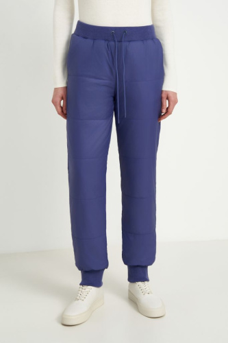 Утепленные брюки с эластичным низом