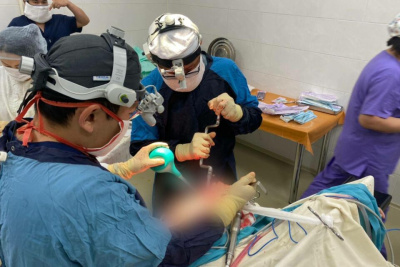 В Якутии врачи спасли женщину с абсцессом головного мозга, возникшего из-за отита / Саина Титова   