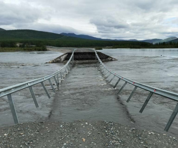 В Якутии восстановлен проезд по автодороге «Амга» /    Республика Саха (Якутия)