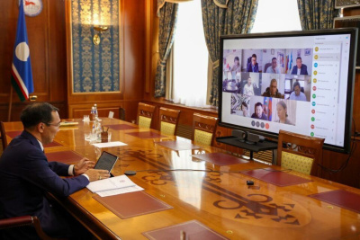 Глава Якутии поставил задачи перед строительным блоком правительства /    Республика Саха (Якутия)