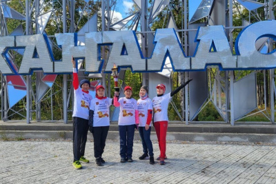 От Якутска до Покровска: женский пробег «Факел Победы» состоялся в Якутии /  Якутск Якутск Республика Саха (Якутия)