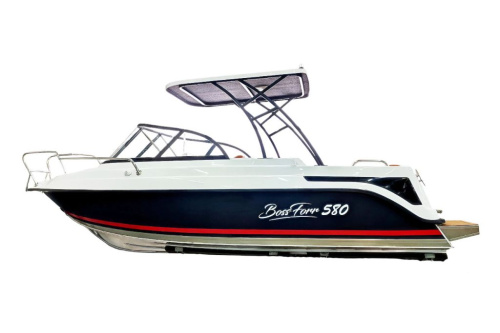 Катер-лодка алюминиевая BOSSFORR 580 BIMINI