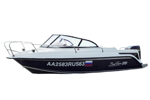 Катер-лодка алюминиевая BOSSFORR 580 OPEN