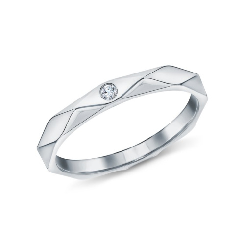 Золотое кольцо с бриллиантами природными