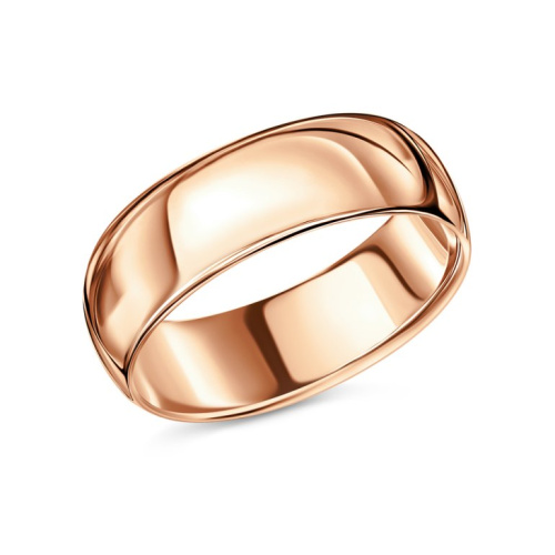 Золотое обручальное кольцо