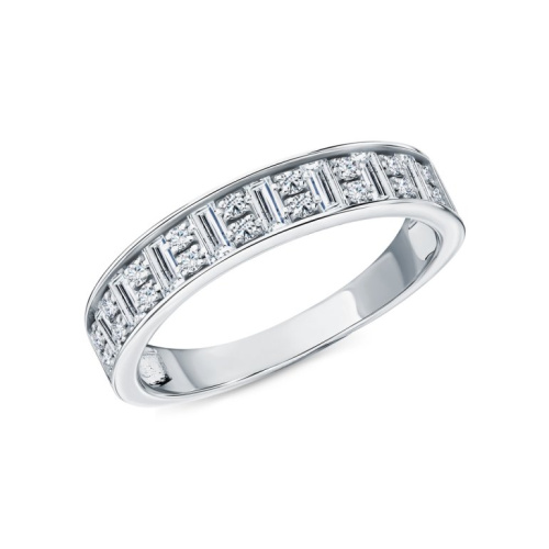 Золотое кольцо с бриллиантами выращенными