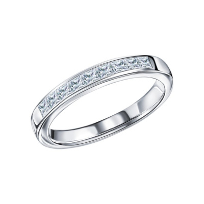 Золотое кольцо с бриллиантами природными