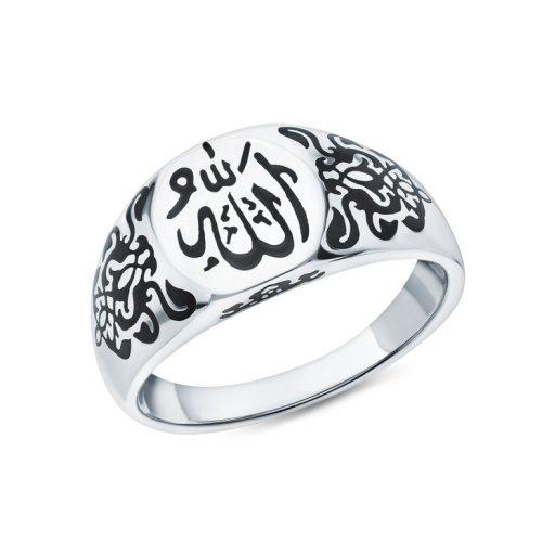 Серебряное кольцо с эмалью