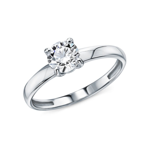 Золотое кольцо с фианитом