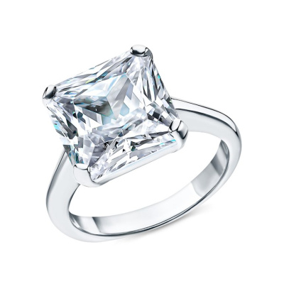 Серебряное кольцо с фианитами