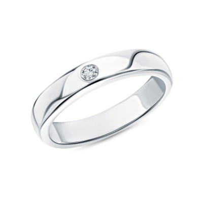 Серебряное кольцо с фианитами