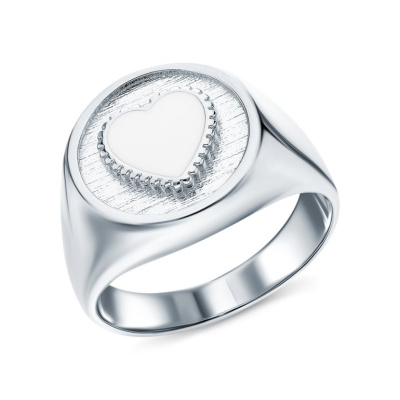 Серебряное кольцо с эмалью