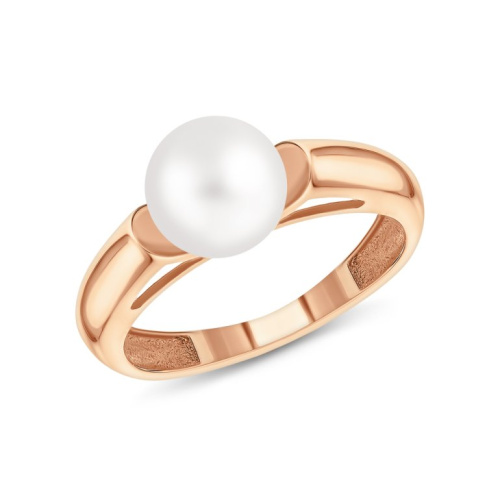 Золотое кольцо с жемчугом