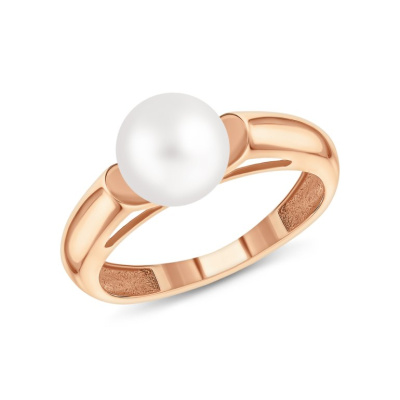 Золотое кольцо с жемчугом