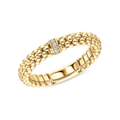 Золотое кольцо с фианитами