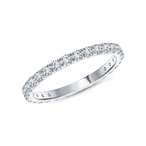 Золотое кольцо с бриллиантами выращенными