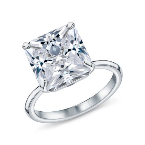 Серебряное кольцо с фианитами