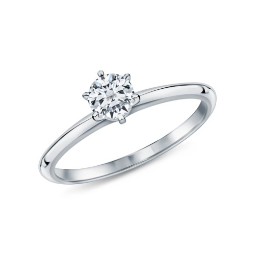 Золотое кольцо с бриллиантами природными