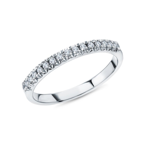 Золотое кольцо с бриллиантами природными