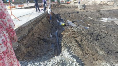 Главный инженер организации, занятой на ремонте проспекта Ленина в городе Якутске, предстанет перед судом по обвинению в нарушении правил безопасности строительных работ, повлекшем травмирование ребенка /  Якутск Якутск Республика Саха (Якутия)