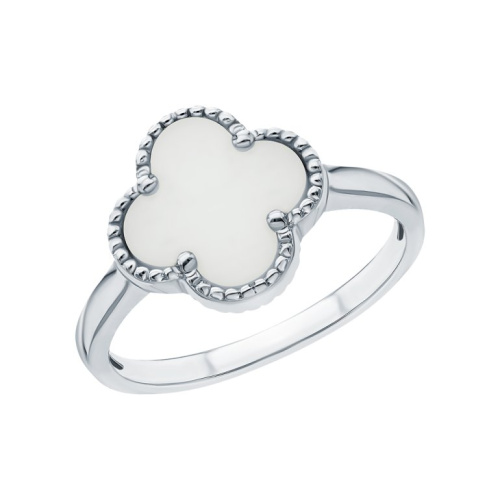 Серебряное кольцо с керамикой