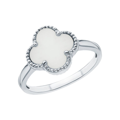 Серебряное кольцо с керамикой