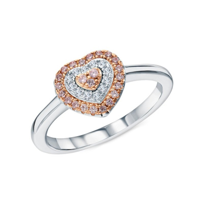 Серебряное кольцо с фианитами