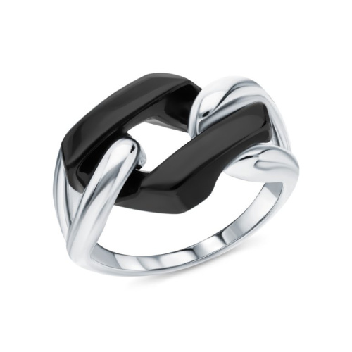 Серебряное кольцо с керамикой